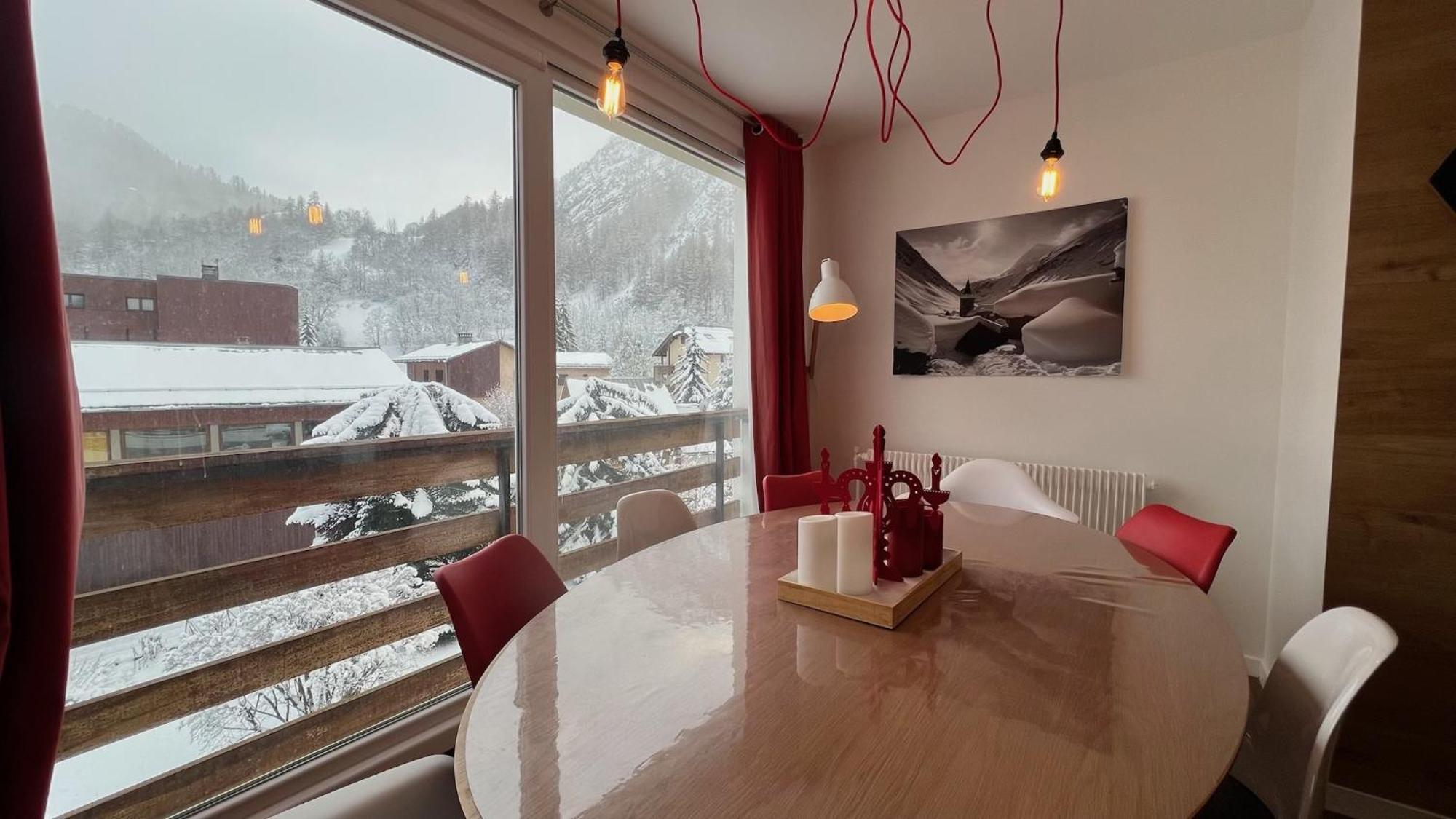 Rouge Canneberge -8 Personnes- 84M2 Vue Degagee Setaz Valloire Exterior photo